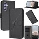 thumbnail image 1 of Funda Cartera Fibra de Carbono para Samsung Galaxy A55 5G con Soporte y Cierre Magnético Negro, 1 of 6