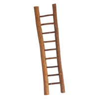 Magideal - Mini Escalera Navideña, Diseño De Escena De Escalera Pequeña, Ilustraciones En Miniatura, Adornos Para Bar, Tienda, Ventana, Jardín De Hadas, Navidad Grande