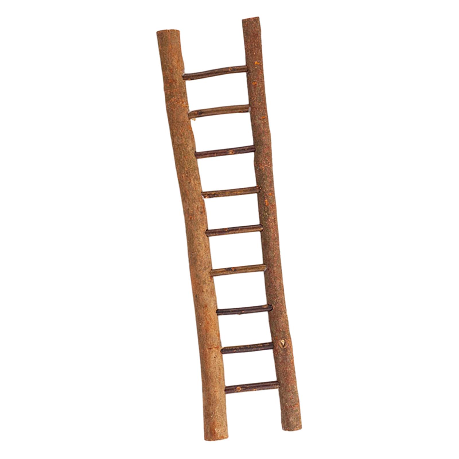 Magideal - Mini Escalera Navideña, Diseño De Escena De Escalera Pequeña, Ilustraciones En Miniatura, Adornos Para Bar, Tienda, Ventana, Jardín De Hadas, Navidad Grande