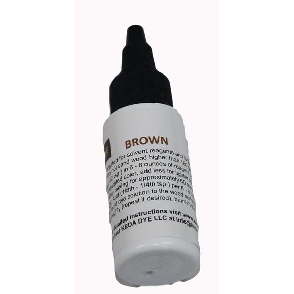 Tinte Líquido Keda Walnut Brown A Base De Alcohol 30 Ml