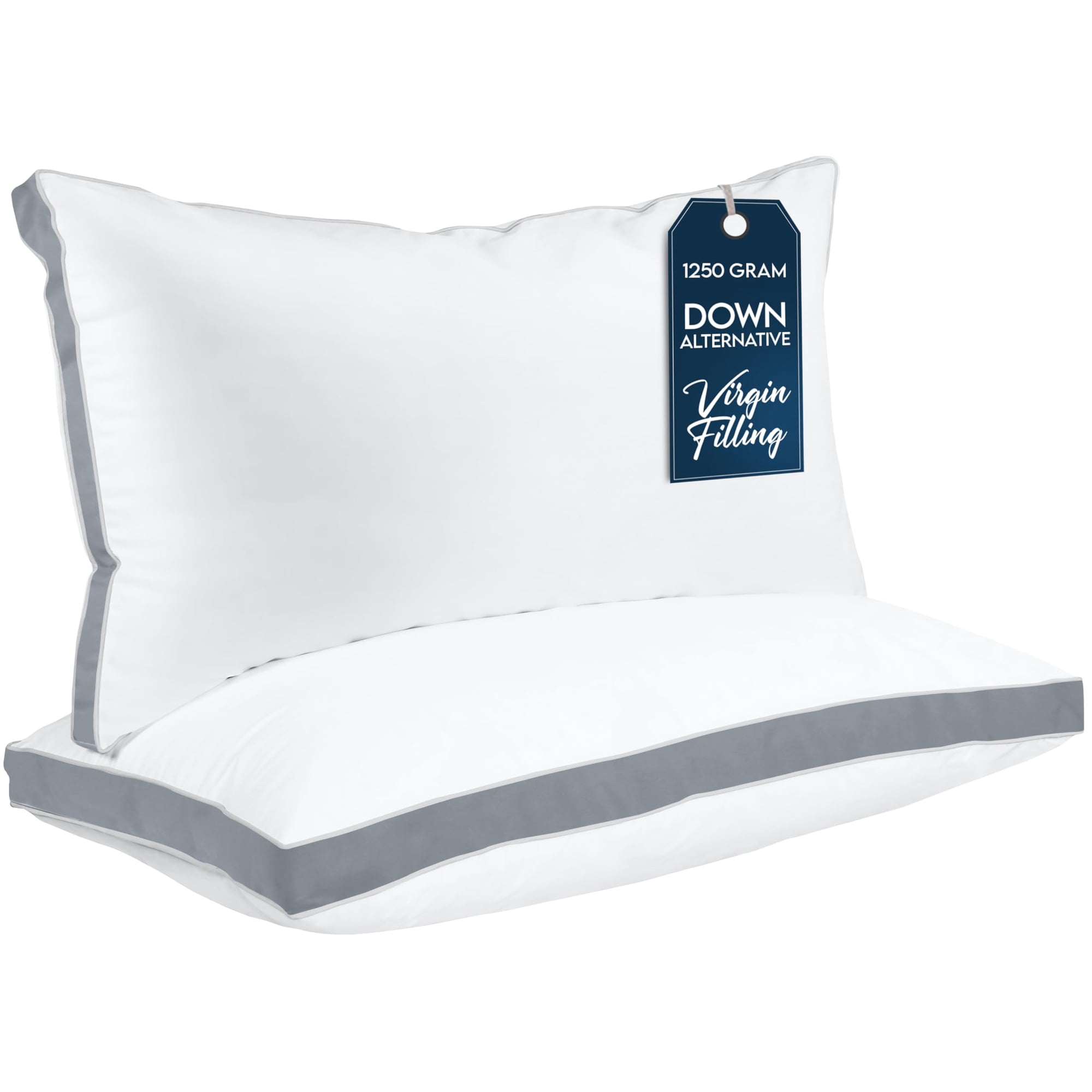 Utopia Bedding - Juego De 2 Unidades De Ropa De Cama Pillow Utopia, Tamaño King, Con Refuerzos Refrescantes