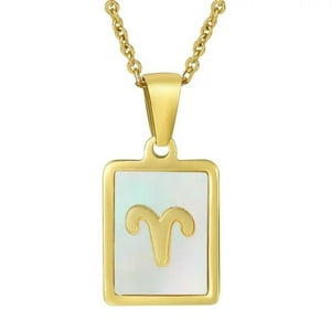 Collar Heshpaws Constellation Shell 18K Gold Plated Dorado