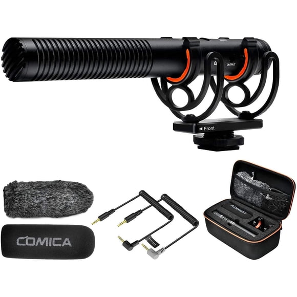 Micrófono Shotgun Comica VM20 Professional Super Cardioid