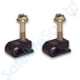 thumbnail image 2 of Clips de tornillo de montaje para cable único RG6 negros SatelliteSale (100 unidades), 2 of 2
