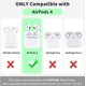 thumbnail image 2 of Funda de Cuero Antigolpes para AirPods 4 MOTOLKM, 2 of 6