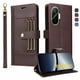 thumbnail image 1 of FOXDOCK Funda tipo Cartera para Xiaomi POCO F7 5G – Cubierta de Cuero PU con Múltiples Ranuras, Bolsillo para Efectivo y Correa de Muñeca, 1 of 6