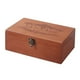 thumbnail image 1 of Caja de Almacenamiento de Madera, Organizador de Baratijas, Colección Práctica, Caja de Madera Rectangular para Guardar Joyas, Velas, Pendientes, Braz , M M, 1 of 5