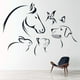 thumbnail image 2 of Decomural Pet Animals Dog Cat Horse WS-44785, 2 of 2
