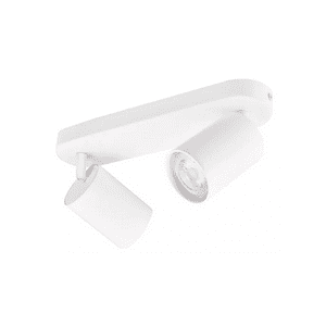 Genérico - Apliqué Lámpara Doble Dirigible Ampolla Dicroica Blanca