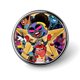 thumbnail image 1 of Moon Girl-Theme Round Button Badge: Premium Metal Construction, Ideal for High-End Events 2.8 cm, 1 of 6