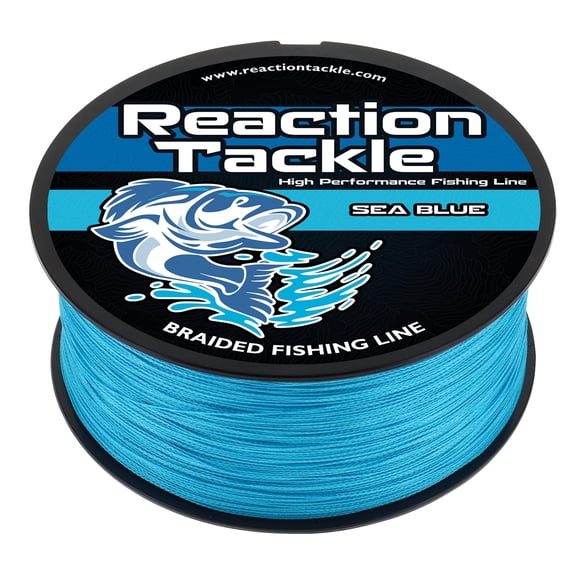 Línea de Pesca Trenzada Reaction Tackle Azul Marino 4.5 kg 1370 m