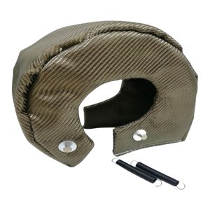 Magideal - Envoltura De La Cubierta Del Turbocompresor, Reemplazo De Protección Del Motor, Resistente, Barrera De Protección Térmica De La Manta Del Turbocompres 19X19X8Cm