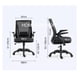 thumbnail image 2 of Silla De Oficina Escritorio Negra, 2 of 3