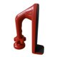 thumbnail image 1 of Tope de puerta portátil de aluminio antideslizante rojo GMingZTong, 1 of 6