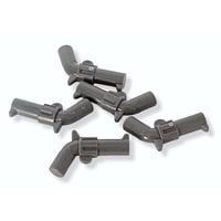 Juego De 5 Pistolas Grises Lego - Indiana Jones/Police