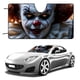 thumbnail image 1 of Payaso Pennywise Parasol para Parabrisas Delantero Protector Plegable, Visera Solar para Auto Bloquea Rayos UV Mantiene tu Vehículo Fresco140cm*76cm, 1 of 6