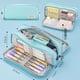 thumbnail image 1 of Large Capacity Pencil Bag Aesthetic School Cases Stationery Holder Kids Pen Bag Big Stationery Box School Students Supplies, 1 of 3