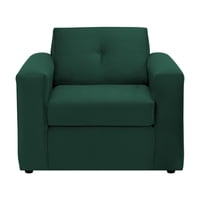 Bodevir - Sofa Vivo 1C Felpa 30 Verde Botella