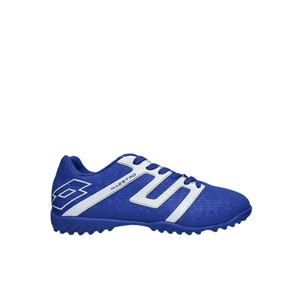 ZAPATILLAS BABY FUTBOL J0510/2 JUVENIL MAESTRO TF BL/WH LOTTO
