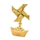 thumbnail image 3 of Estatua De Velero De Lingote, Pieza Central, Figura Fengshui Para Balcón, Dormitorio, Escritorio, 3 of 5