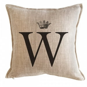 Tuyo Print - Cojín Letra Corona W 45X45