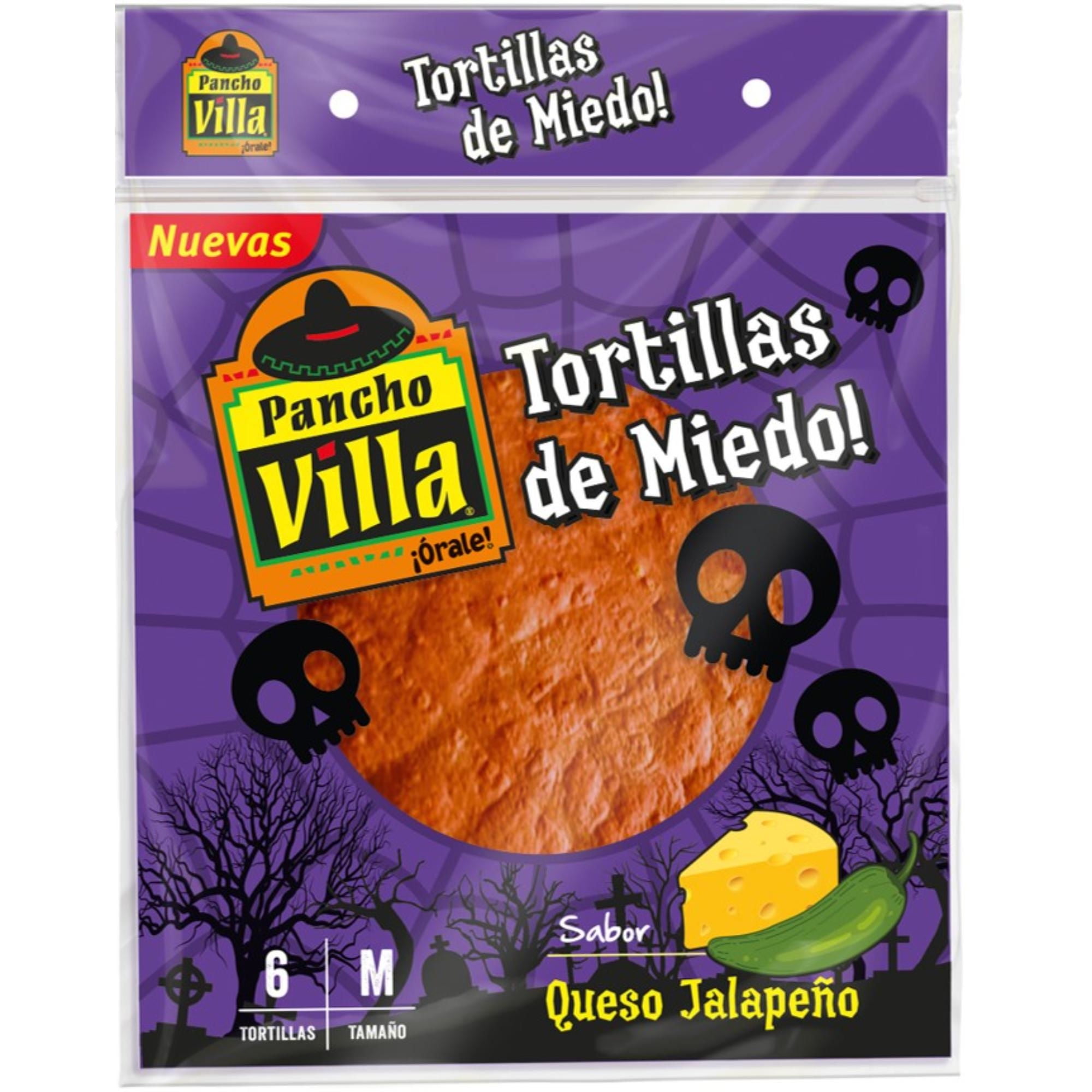 Tortilla Cheesy Jalapeño M 6 Un 150 g Pancho Villa