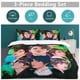 thumbnail image 5 of Kpop BTS Girl Duvet Cover Set Soft Comfortable Bedding Sets 3 Pieces Ultra Soft Skin-Friendly Comforter Cover Set, 5 of 5