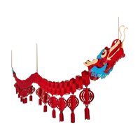 Bothyi - Techo De Dragón De Papel 2024 Dragón De Papel Chino Para Tiendas De Año Nuevo Lunar De 2,6 Millones Estilo C