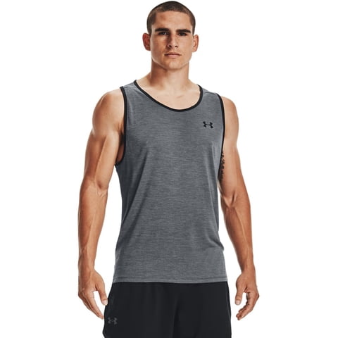 Camiseta Sin Mangas Under Armour Tech 2.0 Para Hombre Pitch Grey Talla Xs