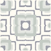 Baldosas Floorpops, Vinilo Posey, Color Verde Azulado, 30 X 30 Cm (10 Baldosas)