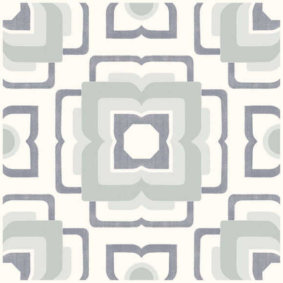 Baldosas FloorPops, vinilo Posey, color verde azulado, 30 x 30 cm (10 baldosas)