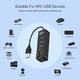 thumbnail image 3 of Hub 3 Puertos Multi Usb Adaptador Con Lector De Tarjeta SD, 3 of 6