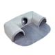 thumbnail image 4 of Cama Para Gatos 2 En 1, Túnel De Juego, Parque Infantil, Túnel Para Gatos, Juguete Para Conejos Y Gatitos, Grande, 4 of 5