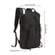 thumbnail image 2 of Backpack Dry Bag 30L, Roll Top Dry Backpack With Waist Bag Phone Case For Rafting Boating Kayaking Surfing Hiking, Black, 2 of 2