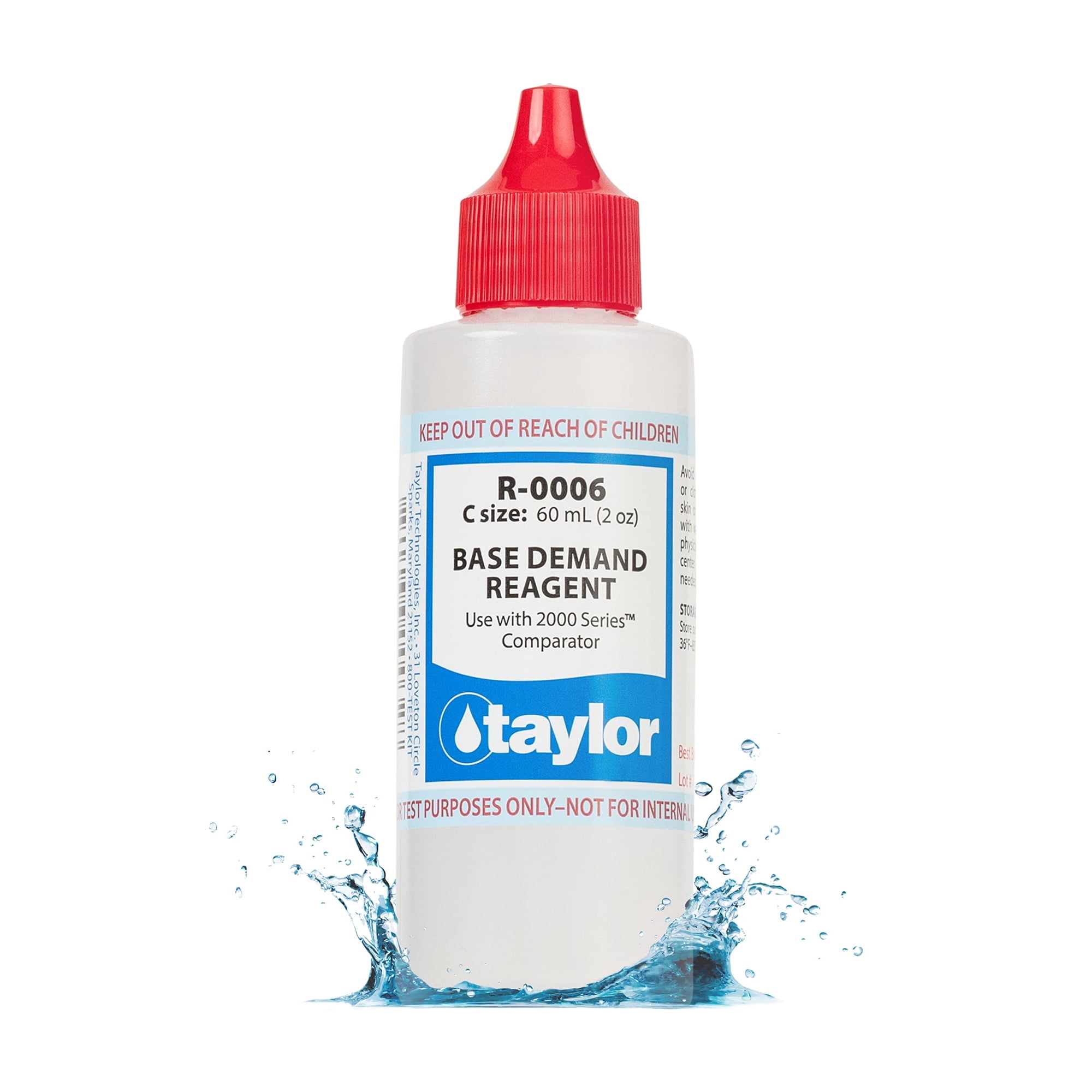 Reactivo Taylor Technologies R-0006-c N.º 6 Bdr, 60 Ml