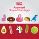 thumbnail image 3 of Bandages BioSwiss, variedad de animales, divertidos, comida, 300 unidades, 3 of 6