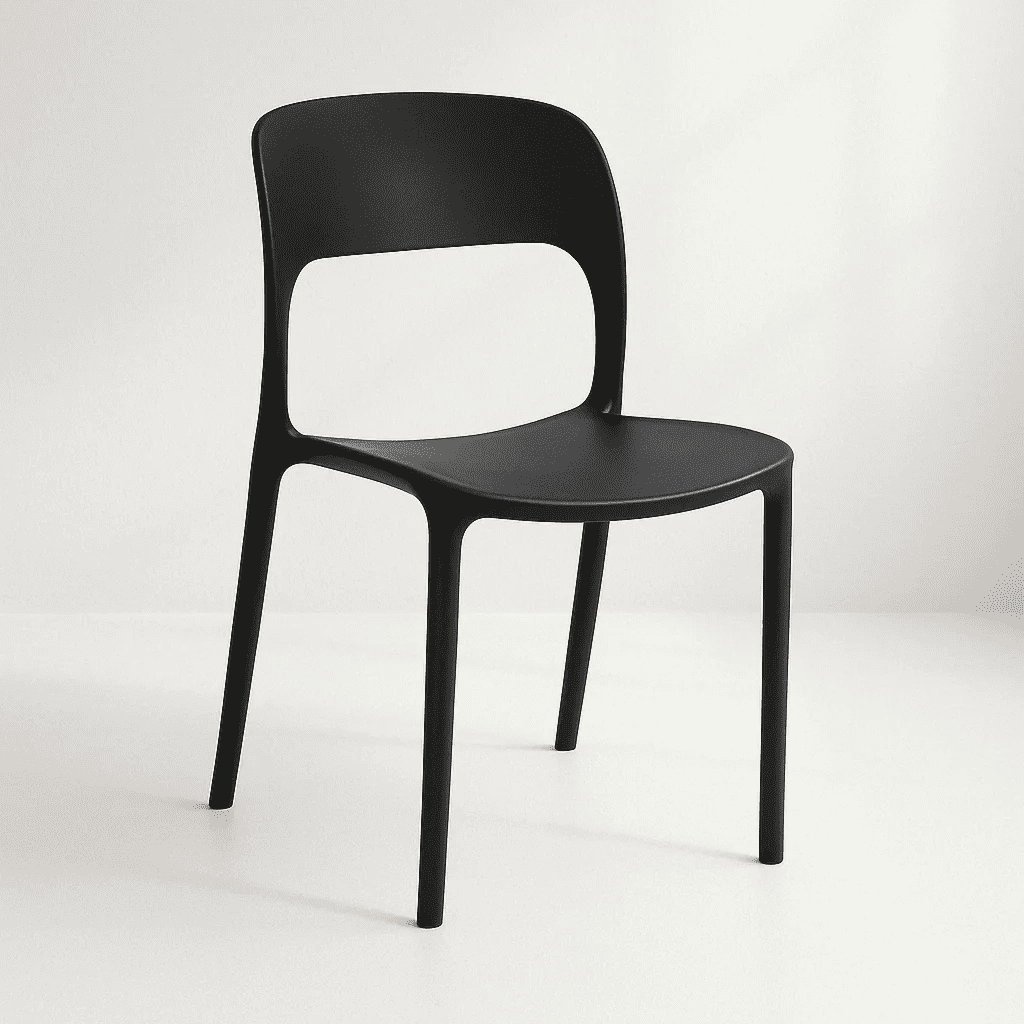 Klik Muebles - Silla De Comedor O Terraza Alto Tráfico Kentucky - Negra