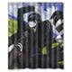 thumbnail image 1 of Cortina de ducha de Kuroshitsuji Black Butler, juego de cortinas de baño con ganchos, tamaño 60 x 72 pulgadas, 1 of 3