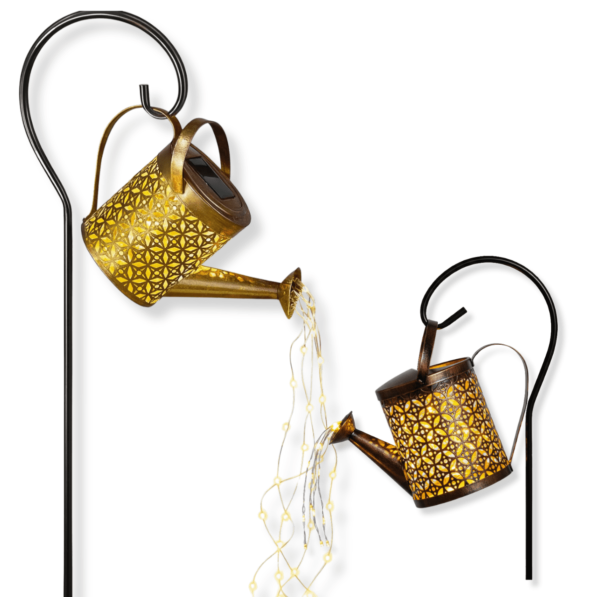 Genérico - Lámpara Solar Led Exterior Hadas Jardín Waterproof