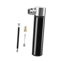 Ioensy - Mini Bomba De Bicicleta Cnc, Herramienta De Reparación De Inflado Rápido, Universal, 120 Psi, Color Negro, Sin Soporte