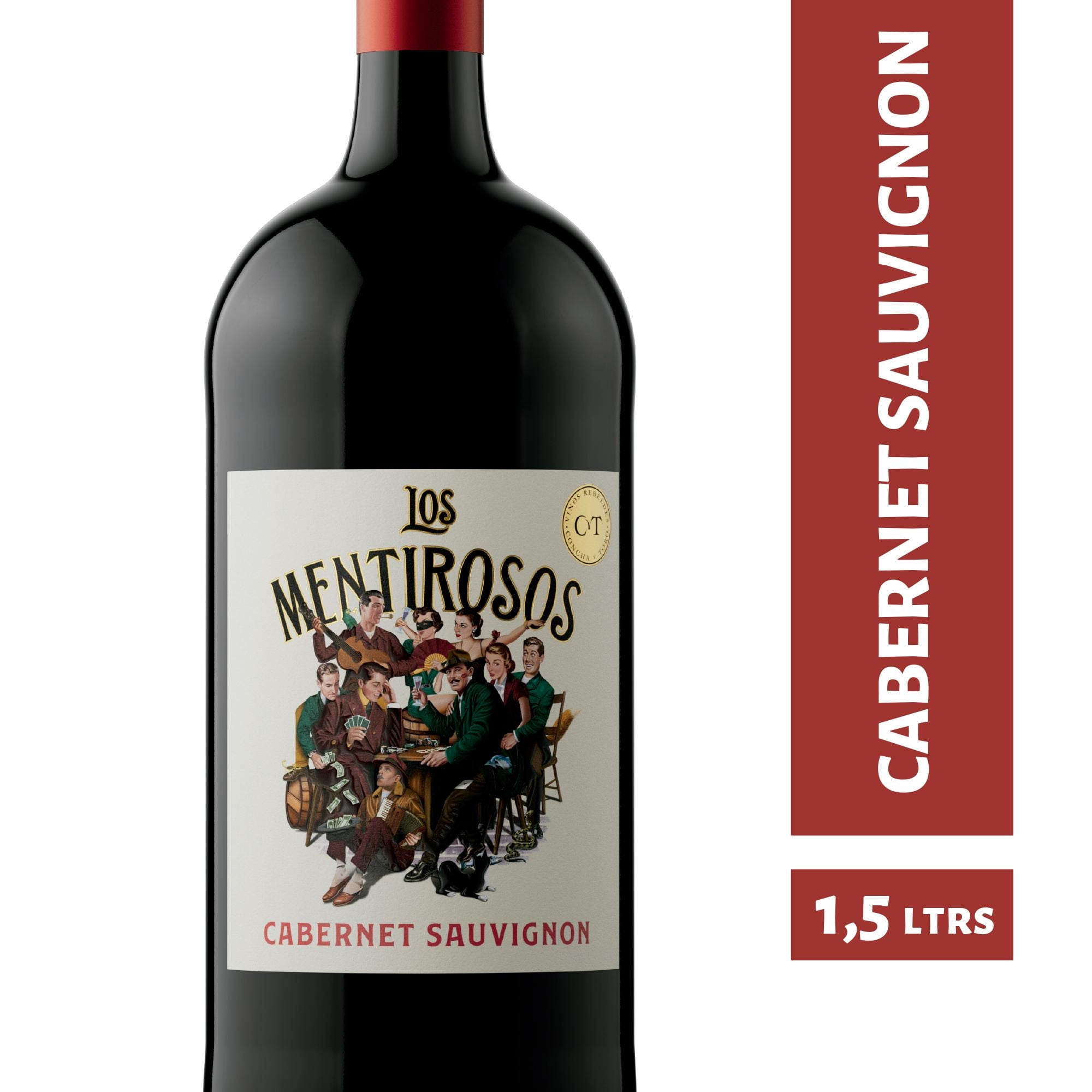 Vino Tinto Cabernet Sauvignon 12° Botella 1,5 L Los Mentirosos