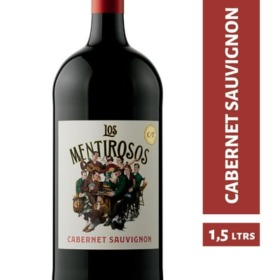 Vino Tinto Cabernet Sauvignon 12° Botella 1,5 L Los Mentirosos