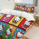 thumbnail image 3 of Hello Kitty Bedding Set for Girls Kids Teen Tween Ultra Soft Microfiber Comforter Set Twin Size with 3-Pieces Comforters Bed Sets Bedroom Decor Bed Sheets, 3 of 5