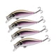 thumbnail image 1 of 4x Se?uelos De Pesca Aparejos De Pesca Swimbaits Realistas Para Panfish Perca Salmón Dorado Púrpura, 1 of 5