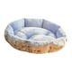 thumbnail image 1 of Cama Para Perros Pequeños Con Fondo Antideslizante, Caseta Para Perros De Otoño E Invierno Para Gatitos, Gatos, Cachorros, Azul, Mediano, 1 of 5
