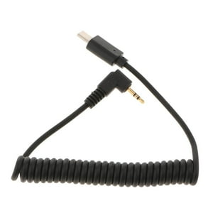 Genérico - Cable De Obturador Remoto En Espiral De 2,5 Mm A Cámara S2 Para Sony A6000 Hx300 A7R A9
