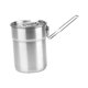 thumbnail image 1 of Hervidor De Agua Para Mochilero, Taza De Acero Inoxidable Duradera De 1L Para Bar, Barbacoa Diaria, 1 of 5