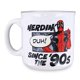 thumbnail image 1 of Taza Camper Silver Buffalo Marvel Deadpool Nerdin desde los 90, 1 of 3