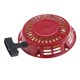 thumbnail image 2 of la cubierta roja del retroceso del tirón del tirón cabe para honda 168f 170f plstic, 2 of 5