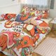 thumbnail image 1 of Ch_arma_nder Print Bedding Set Pattern Duvet Cove Set 3 Pieces 1 Quilt Cover And 2 Pillowcases for Women Men Teens, 1 of 5